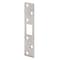 Prime-Line Maximum Security Deadbolt Strike 1-1/8 x 5-7/8 in. with Screws Satin Nickel Finish (Single Pack) U 11122 - alternate 1